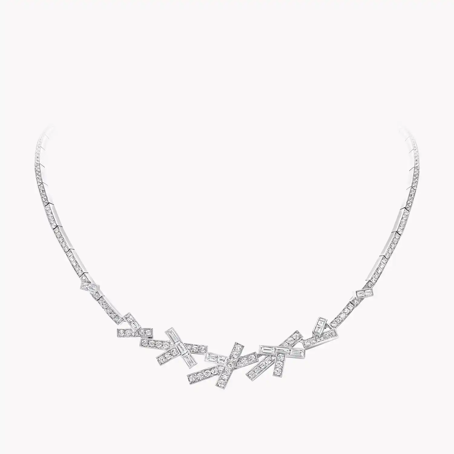 گردنبند الماس رشته ای گراف