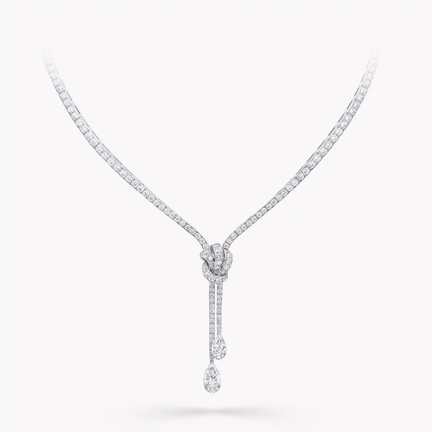 گردنبند الماس قطره ای Tilda’s Bow گراف