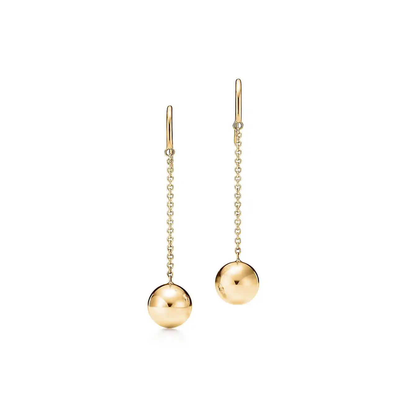 گوشواره قلاب توپی تیفانی